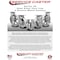Service Caster 8 Inch V Groove Semi Steel Wheel Rigid Caster with Roller Bearing SCC-30R820-VGR - alternate 6